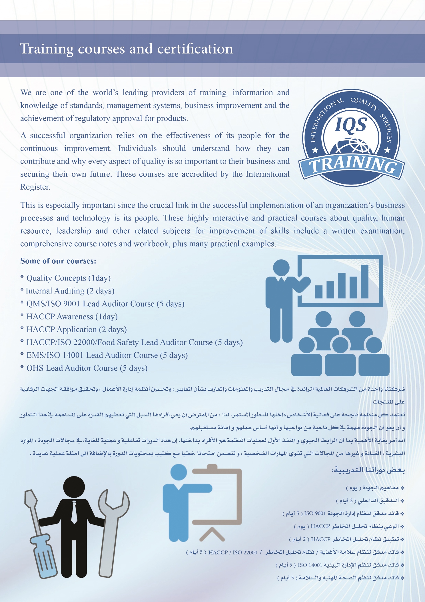 IQS Standards IQS International